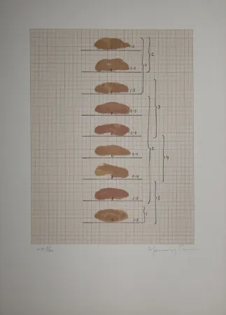 Lithographie Hernandez Pijuan - Redfern