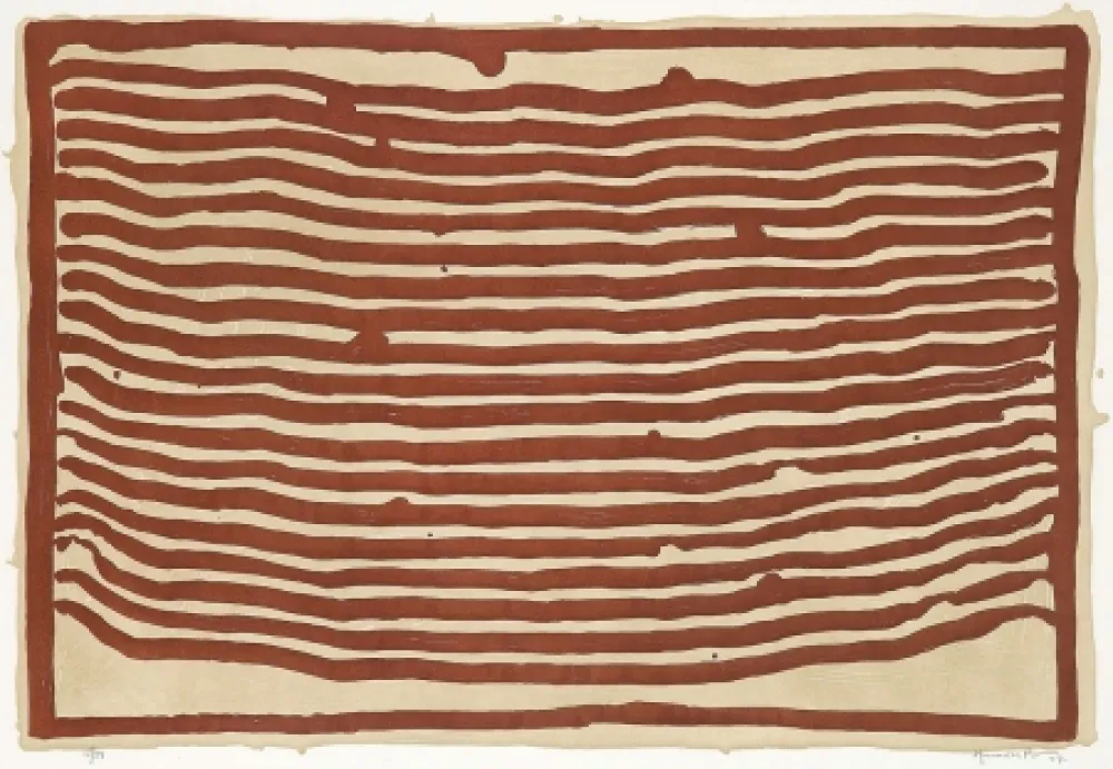 Aquatinta Hernandez Pijuan - Roturat IV