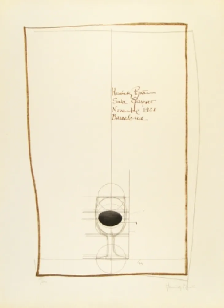 Linolschnitt Hernandez Pijuan - Sala Gaspar