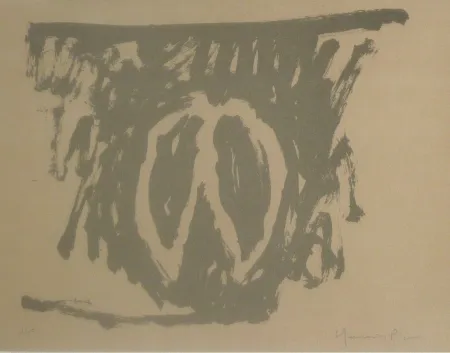 Lithographie Hernandez Pijuan - Sans titre 4