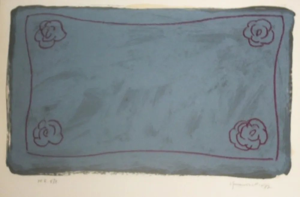 Lithographie Hernandez Pijuan - Sans titre 5