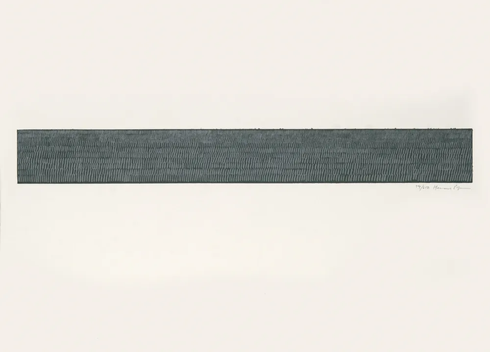 Siebdruck Hernandez Pijuan - Sin título