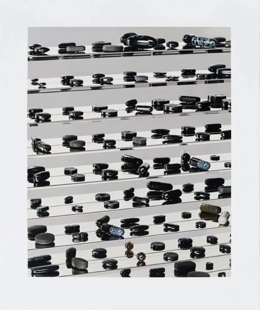 Siebdruck Hirst - Black Brilliant Utopia, 2013