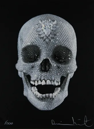 Siebdruck Hirst - For the Love of God, Believe