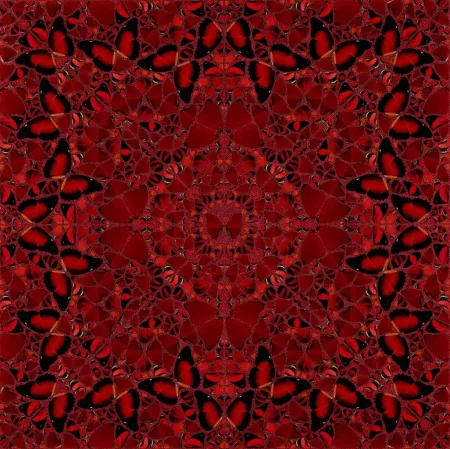 Siebdruck Hirst - H10-2 Nūr Jahān