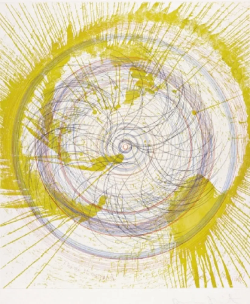 Radierung Hirst - In a Spin, the Action of the World on Things, volume II