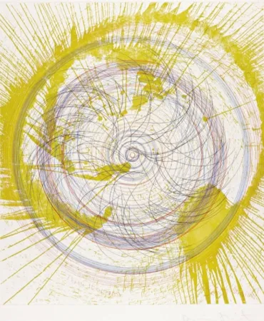 Radierung Hirst - In a Spin, the Action of the World on Things, volume II