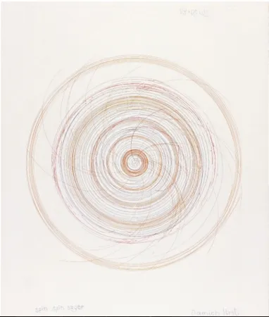 Radierung Hirst - In a Spin, the Action of the World on Things, volume II