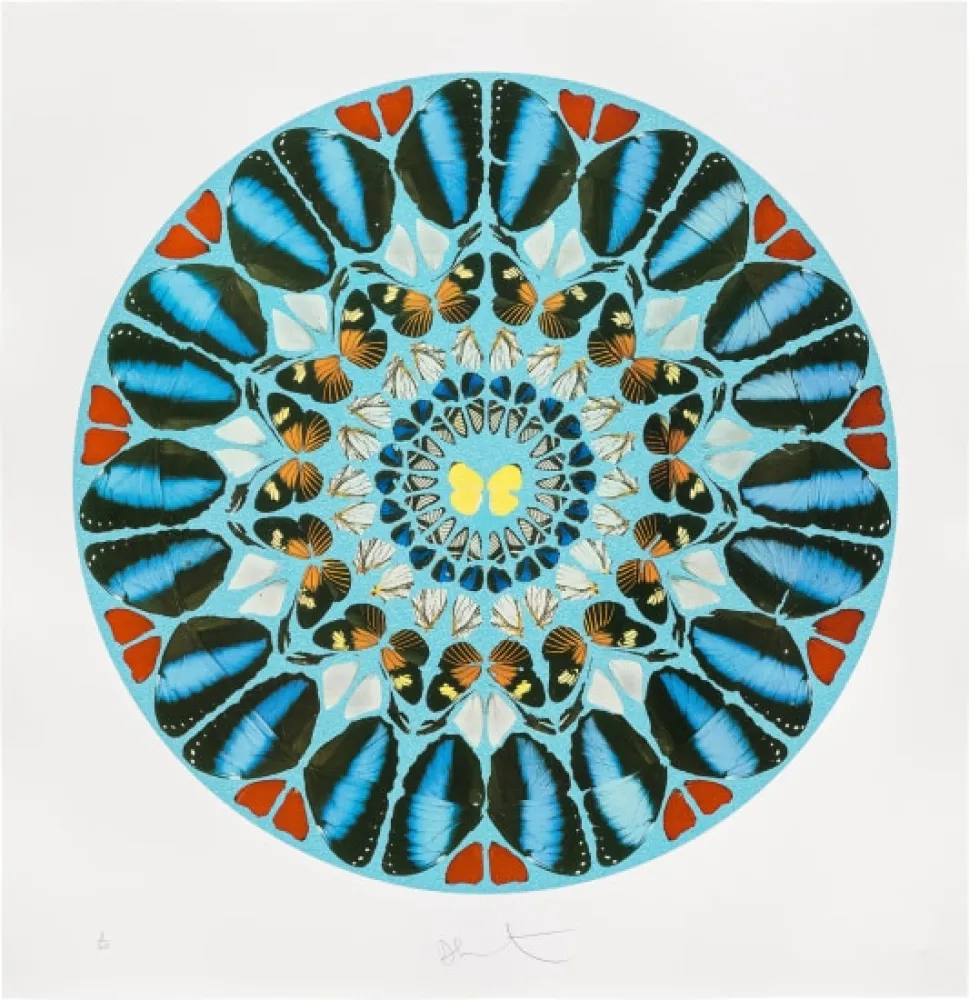 Siebdruck Hirst - Psalm: Ad te, Domine, Levavi