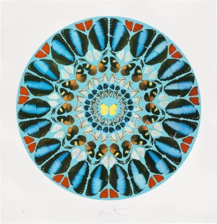 Siebdruck Hirst - Psalm: Ad te, Domine, Levavi