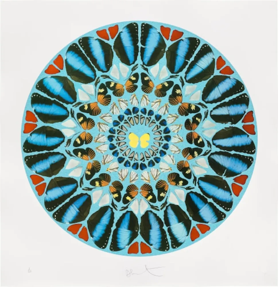 Siebdruck Hirst - Psalm: Ad te, Domine, levavi