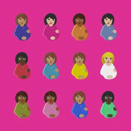 Multiple Hirst - Signed Great Expectations Print (Magenta Painting Background)