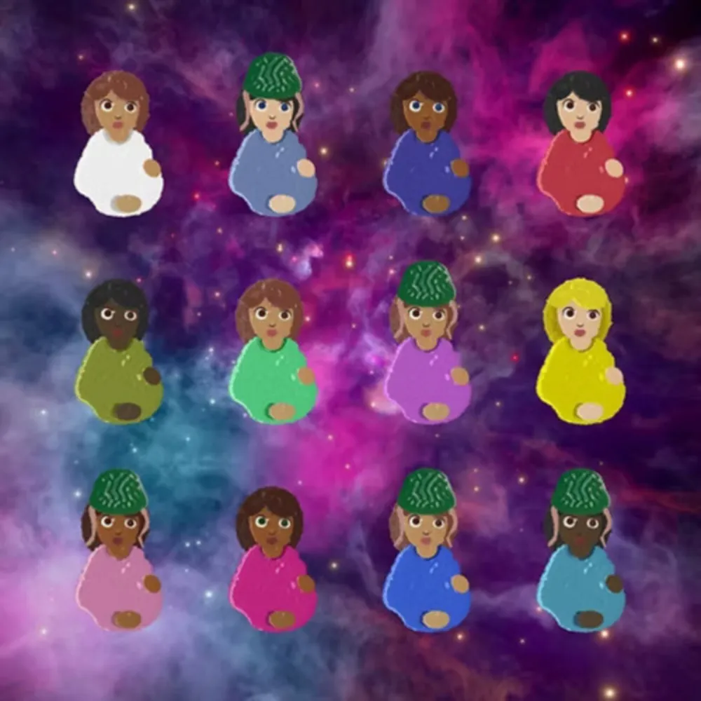 Multiple Hirst - Signed Great Expectations (Universe Painting Background)