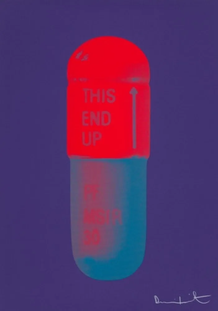 Multiple Hirst - The Cure (violet/electric red/powder blue)