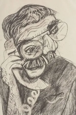 Lithographie Hockney - An Image of Ken