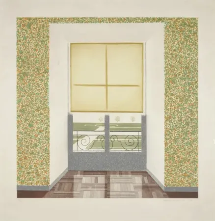 Radierung Und Aquatinta Hockney - Contrejour in the French Style