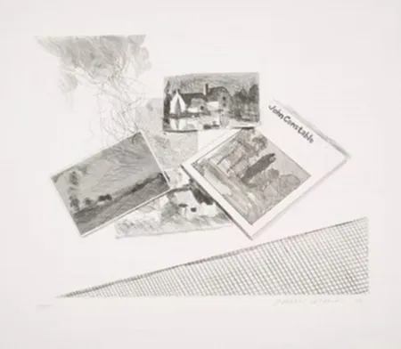 Radierung Und Aquatinta Hockney - For John Constable