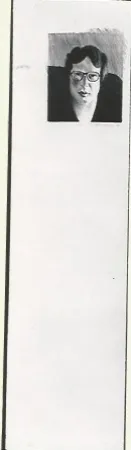 Lithographie Hockney - Michael Crichton