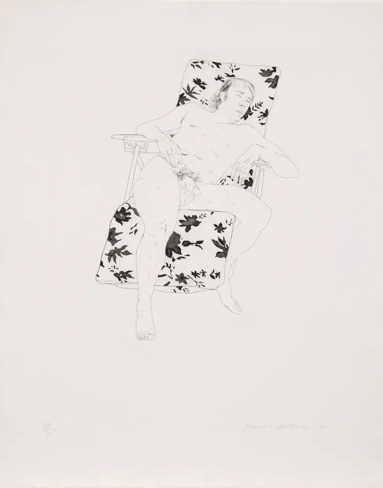 Stich Hockney - Mo asleep