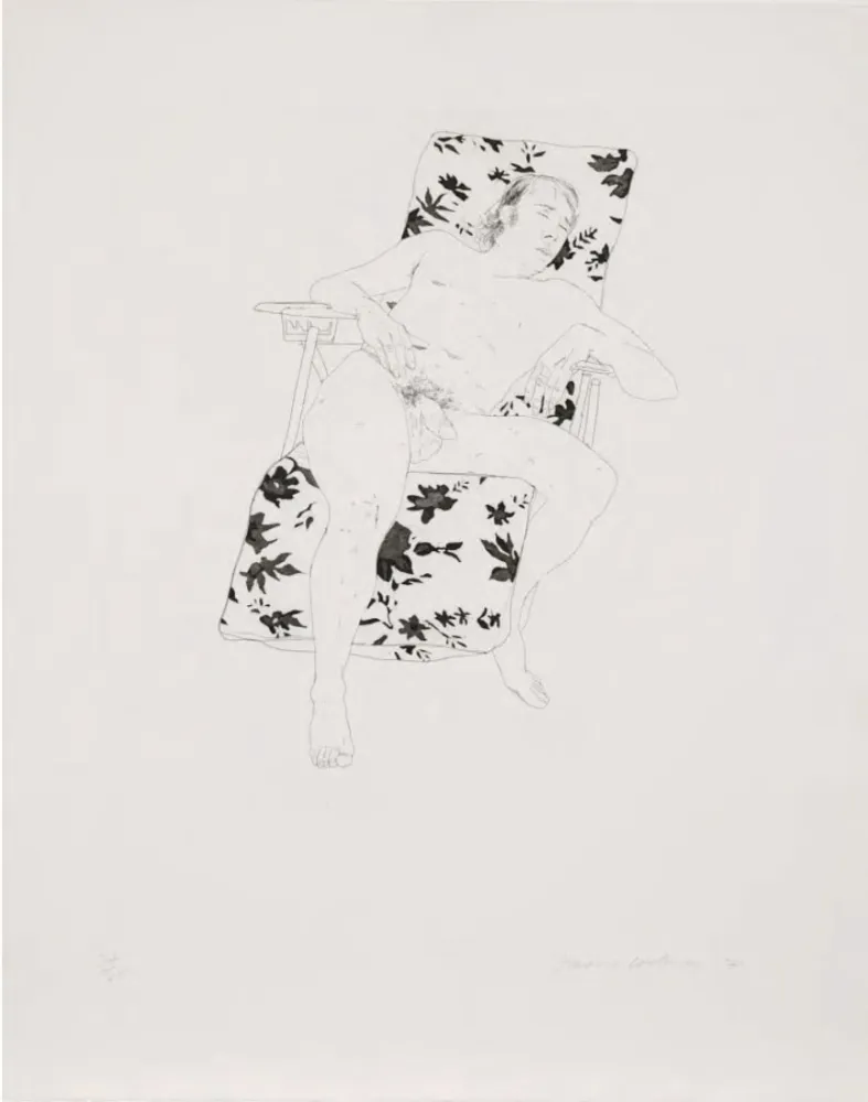 Stich Hockney - Mo asleep