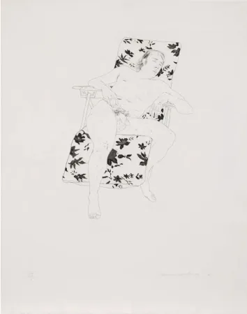 Stich Hockney - Mo asleep
