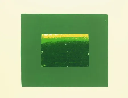 Siebdruck Hodgkin - Indian Views - Plate K