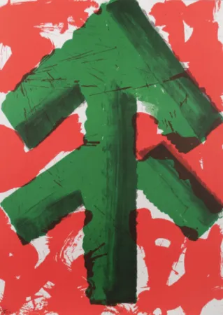 Lithographie Hodgkin - Welcome