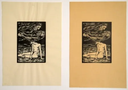 Holzschnitt Hofer - Illustrationen zu Hans Reinhart “Der Tag“