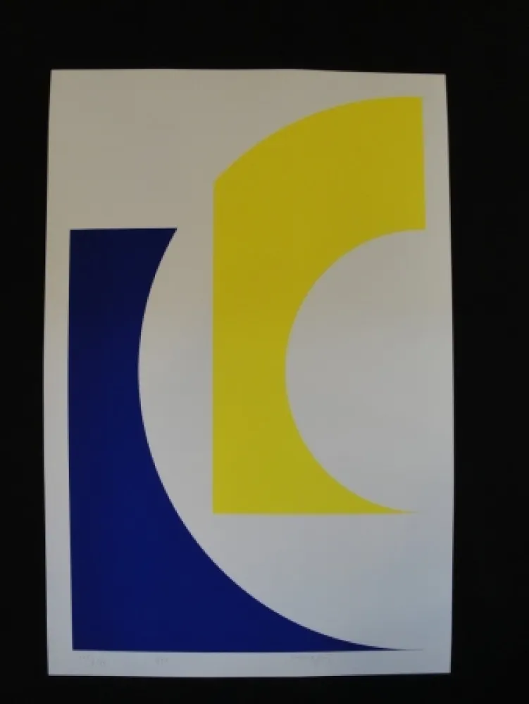 Siebdruck Honegger - Untitled