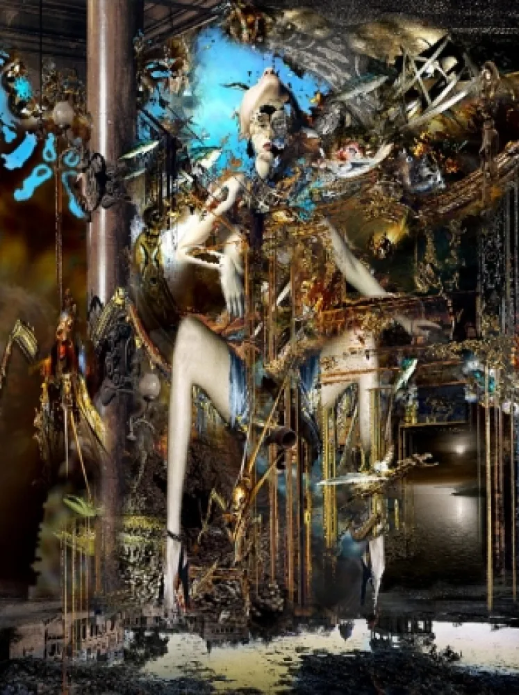 Digitale Druckgrafik Hornung - On a clear Day you will see Eternity