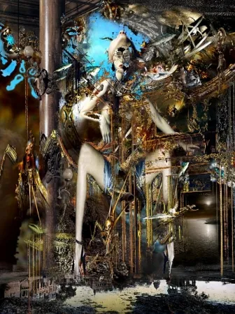 Digitale Druckgrafik Hornung - On a clear Day you will see Eternity