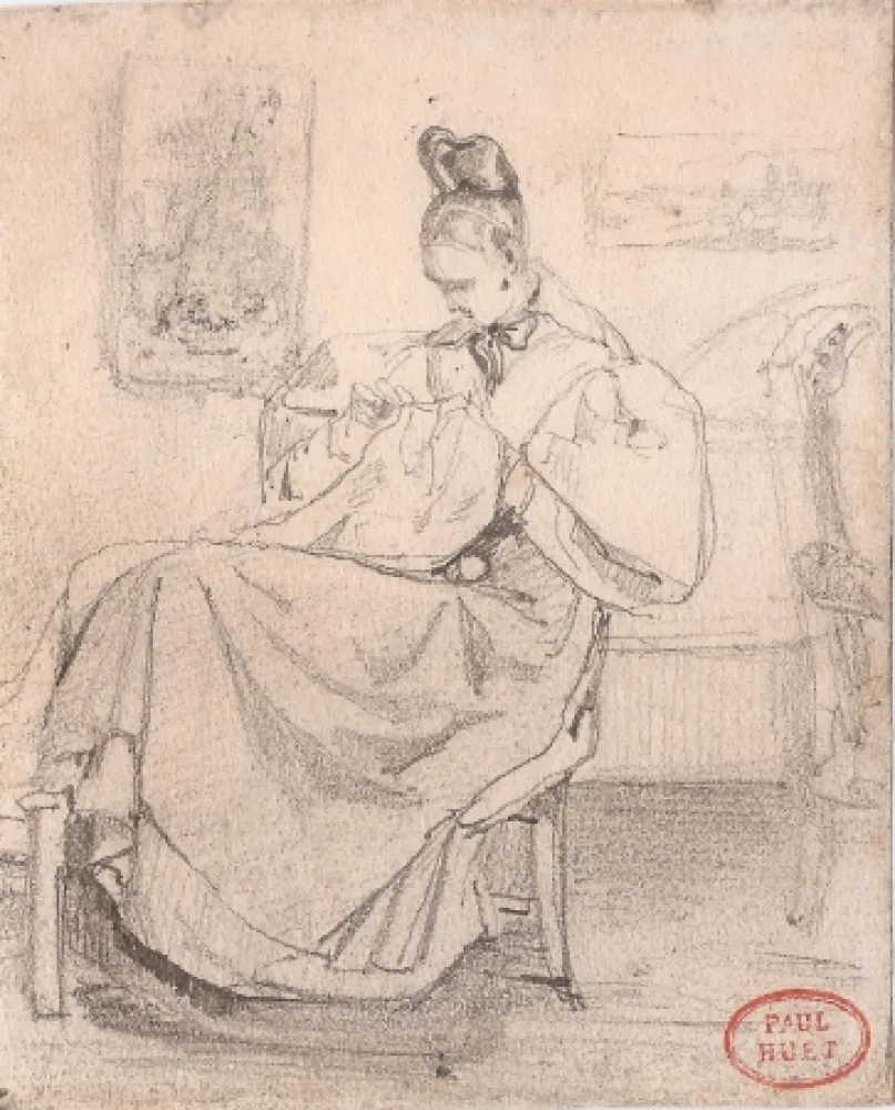 Keine Technische Huet - Caroline Richomme cousant