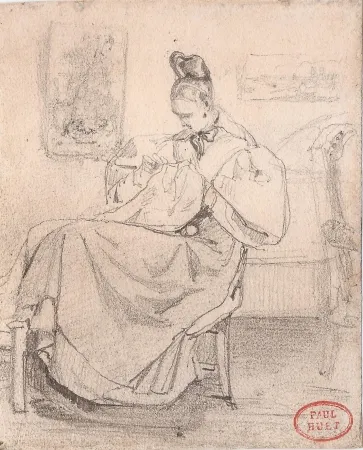 Keine Technische Huet - Caroline Richomme cousant