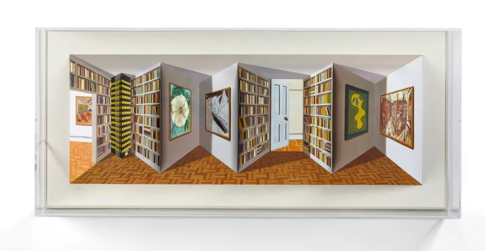 Radierung Hughes - Art apartment