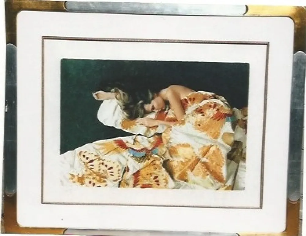 Siebdruck Hundertwasser - Die funfte Augenwaage