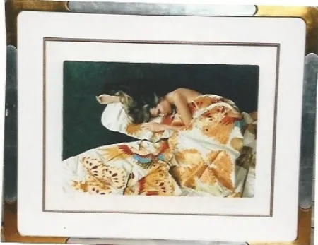 Siebdruck Hundertwasser - Die funfte Augenwaage