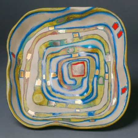 Siebdruck Hundertwasser - Spiralental