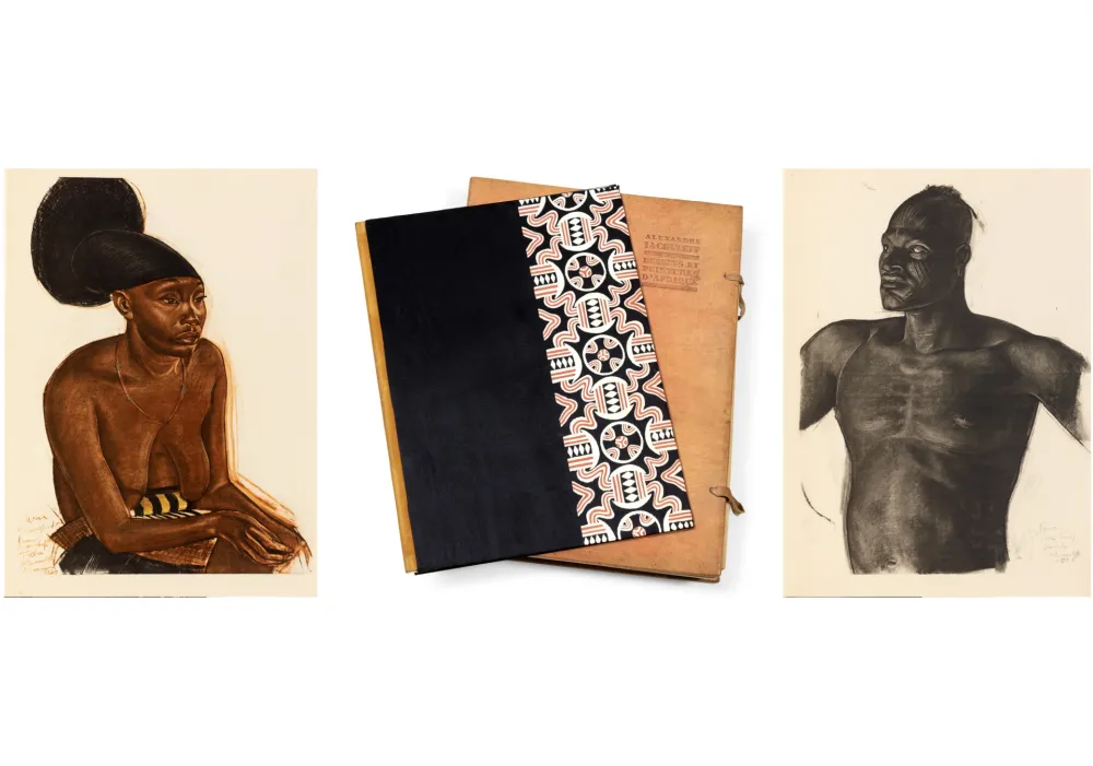 Illustriertes Buch Iacovleff  - DESSINS ET PEINTURES D'AFRIQUE. Exécutés au cours de l'Expédition Citroën Centre Afrique (1927).