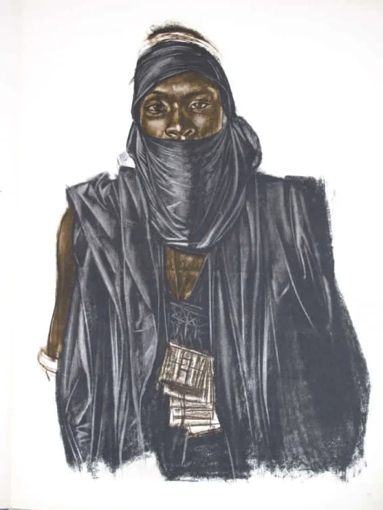 Illustriertes Buch Iacovleff  - Dessins et peintures d’Afrique exécutés au cours de l’Expédition Citroën Centre-Afrique. 