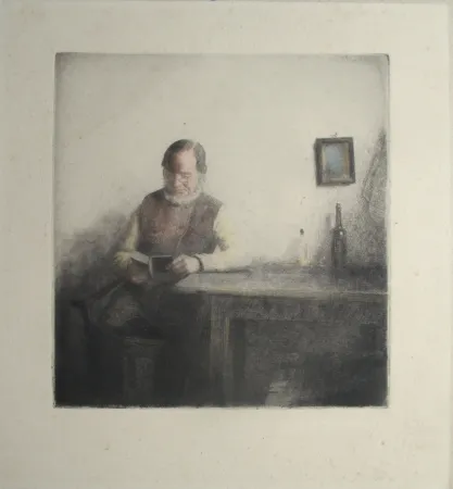 Stich Ilsted - Hendrik (small etching)