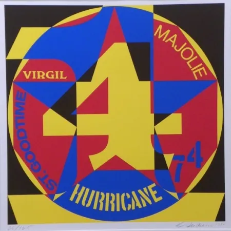 Siebdruck Indiana - Decade Autoportrait