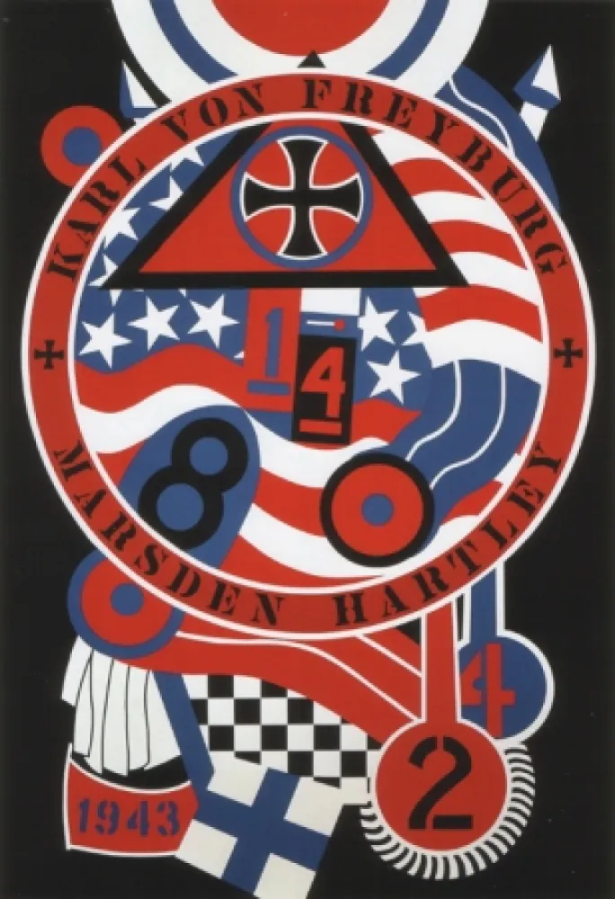 Siebdruck Indiana - KVF II, from The Hartley Elegies