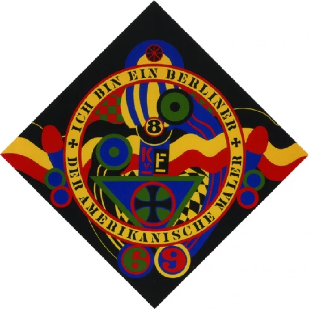 Siebdruck Indiana - KVF IX, from The Hartley Elegies