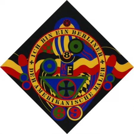 Siebdruck Indiana - KVF IX, from The Hartley Elegies