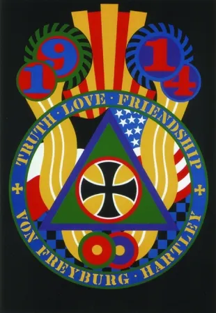 Siebdruck Indiana - KVF V, from The Hartley Elegies