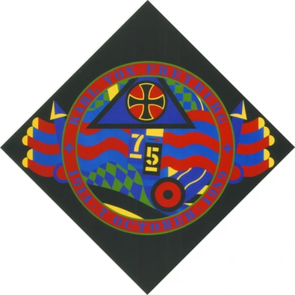 Siebdruck Indiana - KVF VI, from The Hartley Elegies