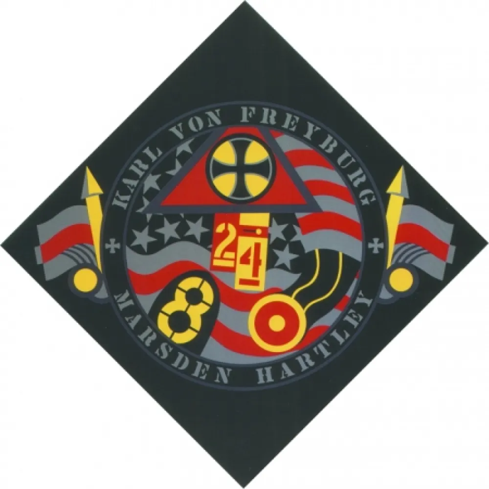 Siebdruck Indiana - KVF VII, from The Hartley Elegies