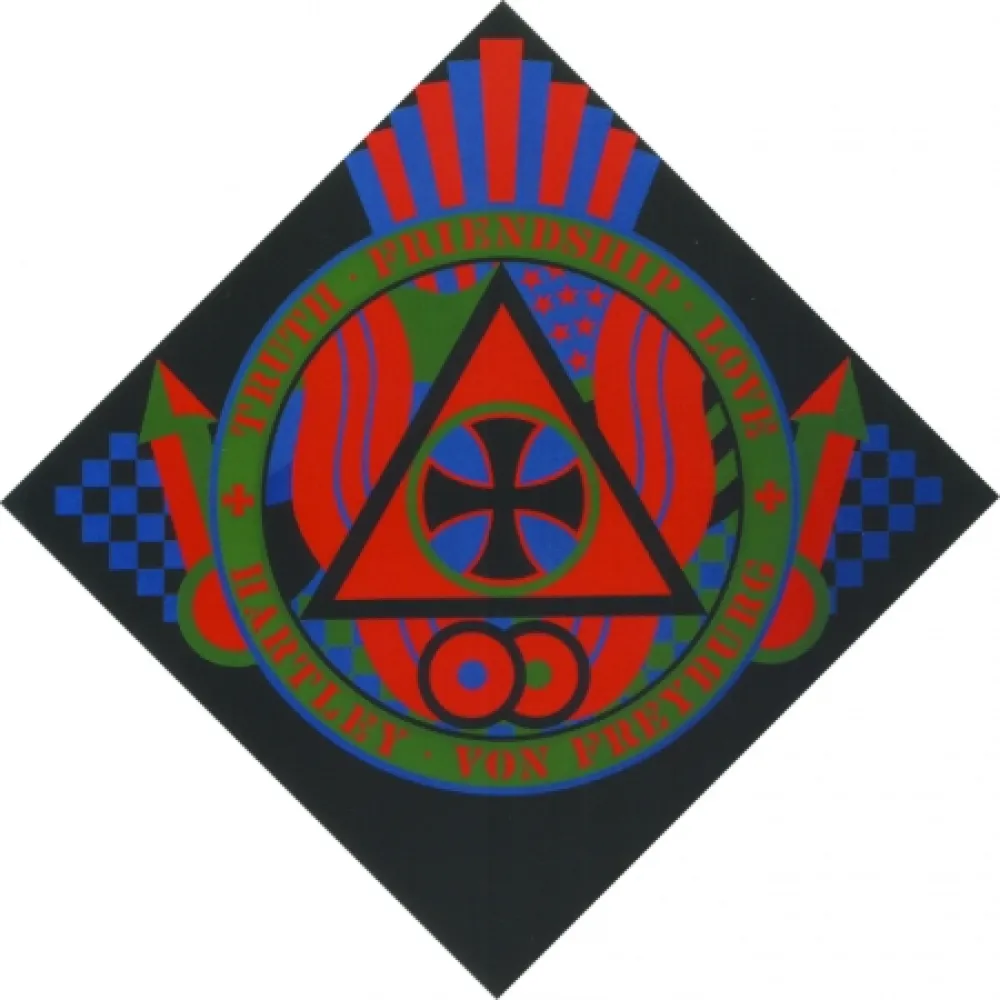 Siebdruck Indiana - KVF VIII, from The Hartley Elegies