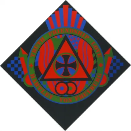 Siebdruck Indiana - KVF VIII, from The Hartley Elegies