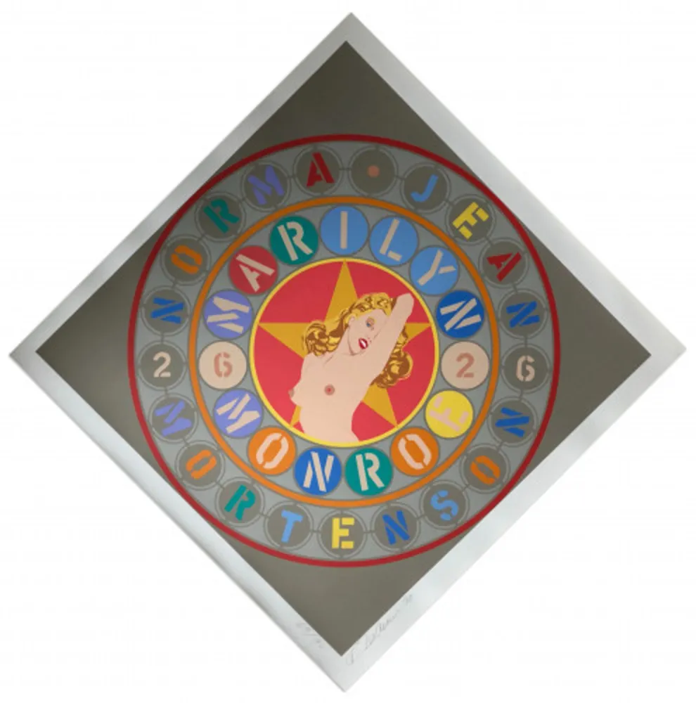 Siebdruck Indiana - Metamorphosis of Norma Jean